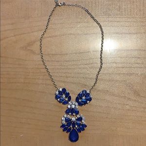 Blue necklace